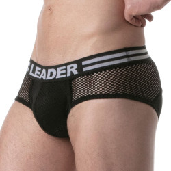 LEADER Slip en mesh LOADED Noir